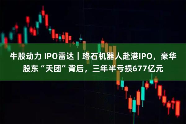 牛股动力 IPO雷达｜珞石机器人赴港IPO，豪华股东“天团”背后，三年半亏损677亿元